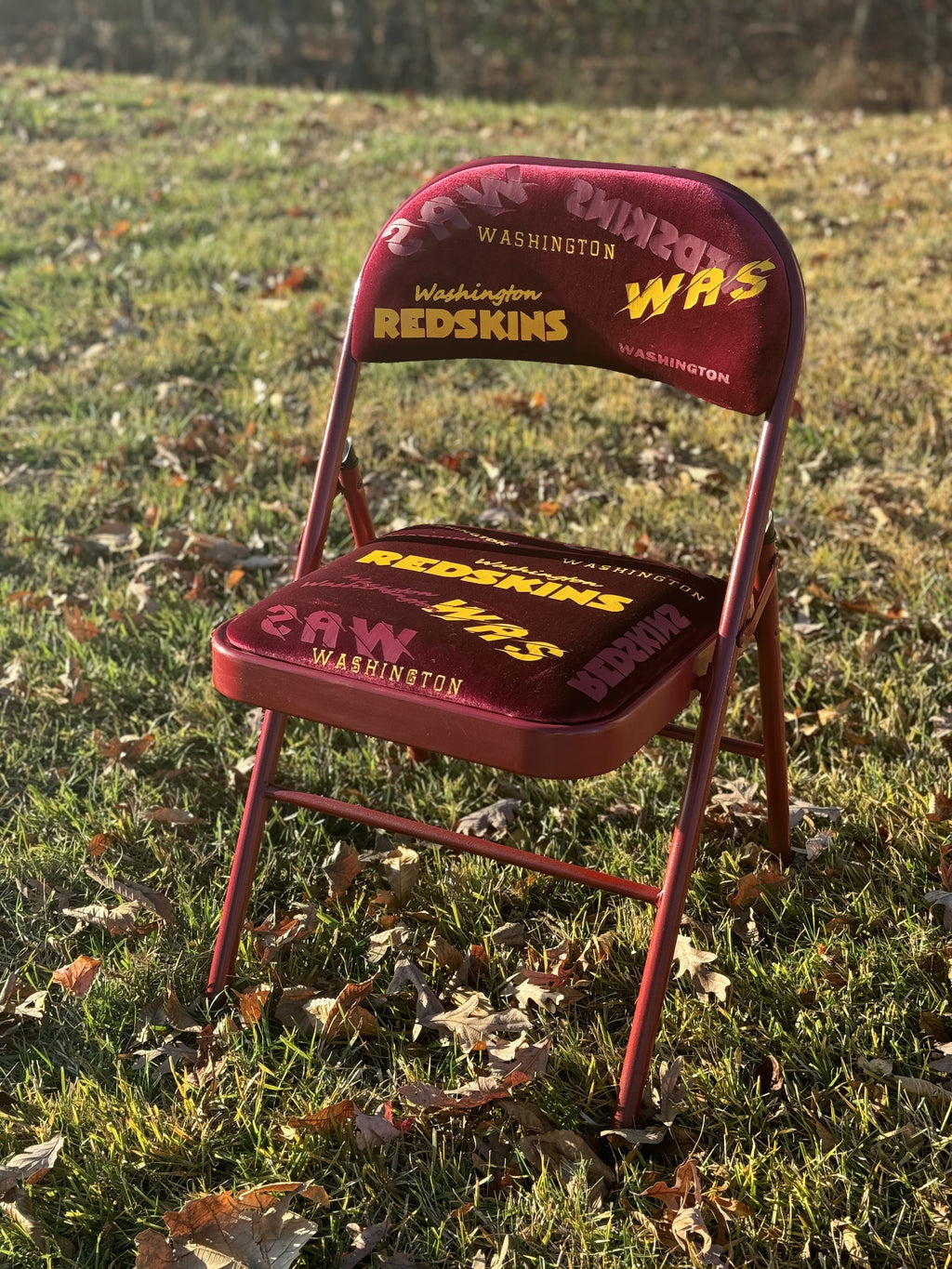 Custom Football  Folding Chair
