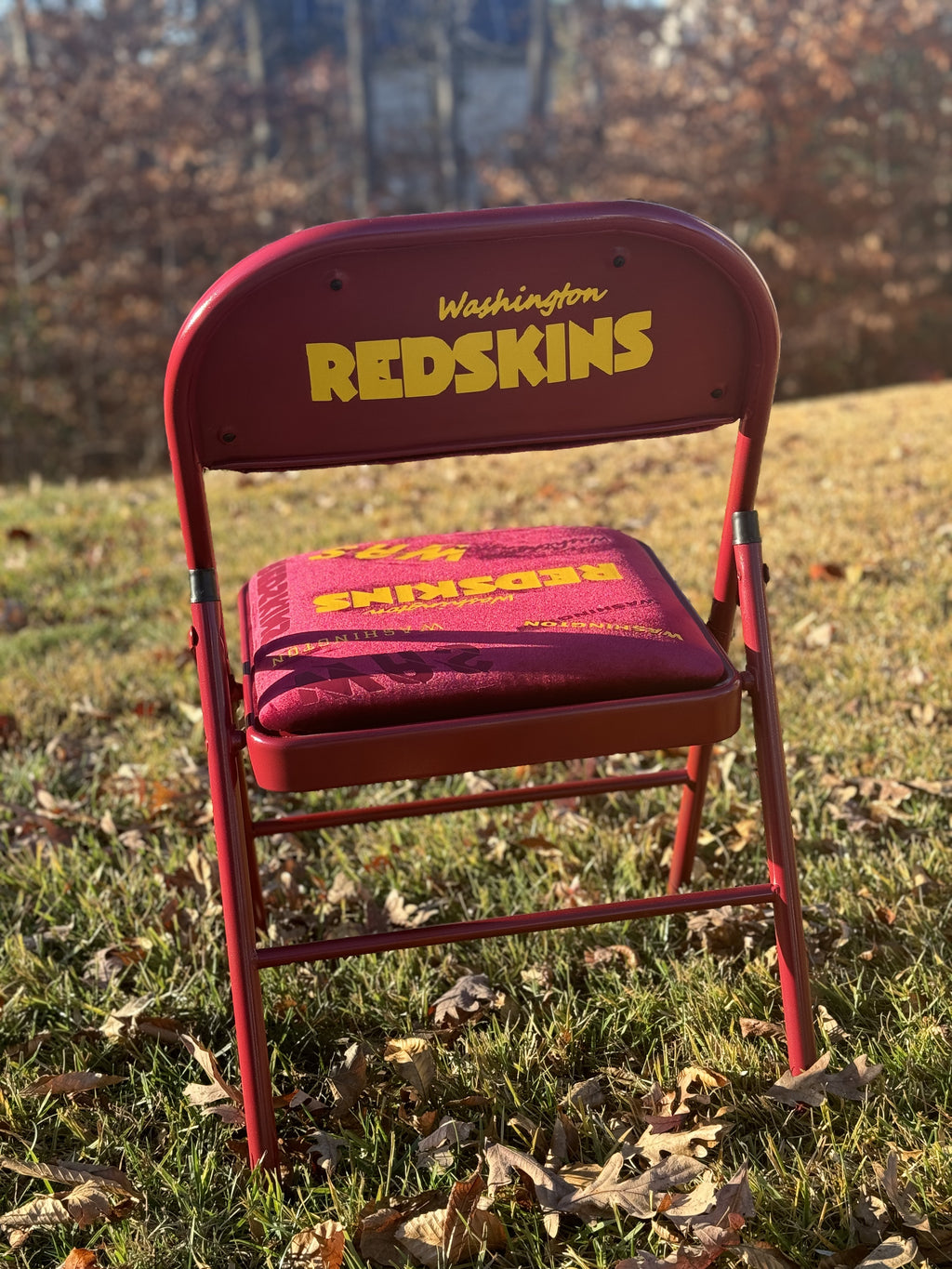 Custom Football  Folding Chair
